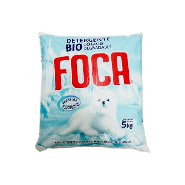 FOCA DETERGENT 5KG 4PK POLVO